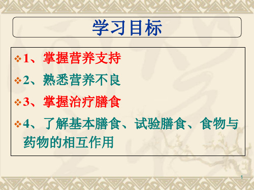第三章 医院营养与膳食_PPT幻灯片