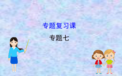 2020版高中历史人民必修2课件：7 专题复习课 