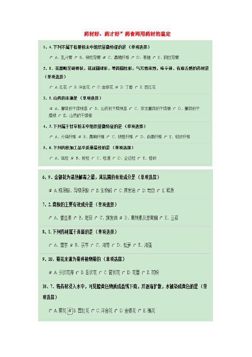 2019年执业药师继续教育解析