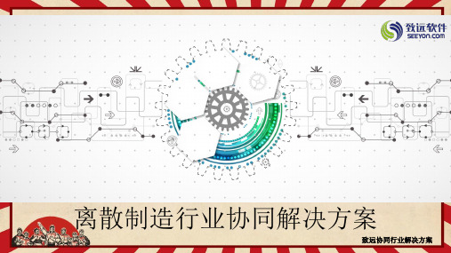 离散制造行业协同解决方案V1.0