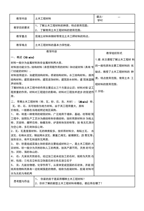 土木工程专业导论教案-2.doc