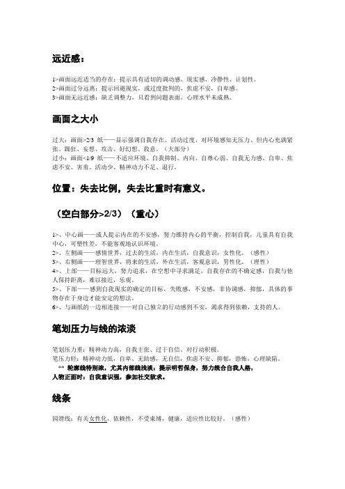 房树人分析