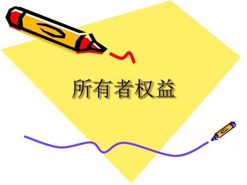 所有者权益
