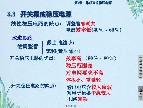 开关集成稳压电源(共11张PPT)