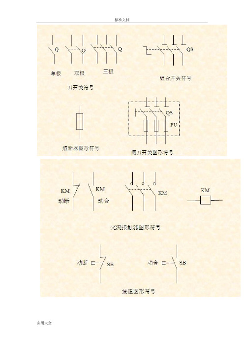 经典电气图形符号大全