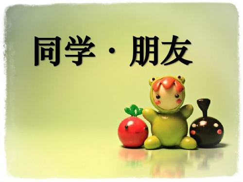 同学朋友_同侪携手共进PPT优秀课件2