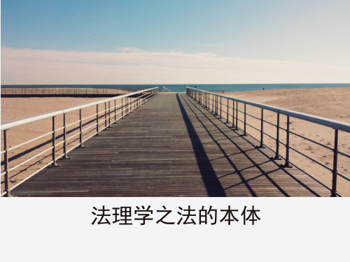 法理学课件——法的本体