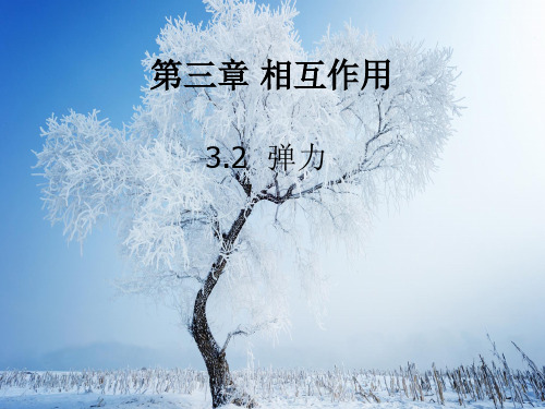 弹力PPT教学课件