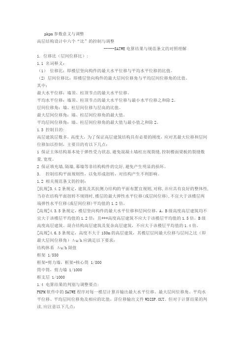 pkpk参数意义及调整