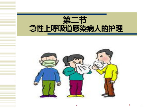 急性呼吸道感染PPT课件