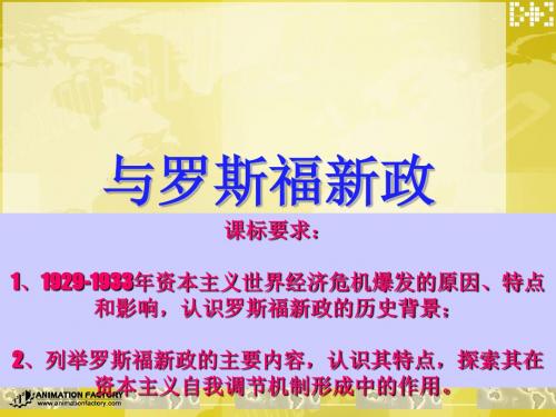 大萧条与罗斯福新政 PPT课件15 岳麓版高中历史