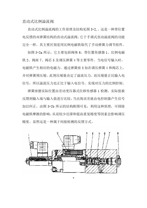 比例阀溢流阀详细介绍