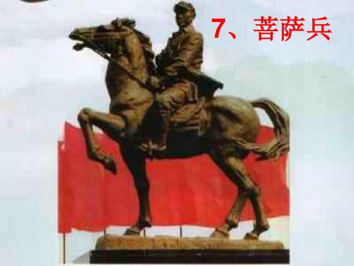 苏教版三下_菩萨兵课件_PPT