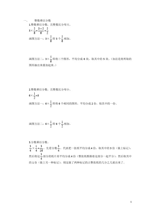 分数加减乘除法