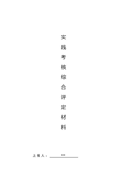 土地估价师实践考核材料之专业实践总结及土地估价案例分析MicrosoftWord文档