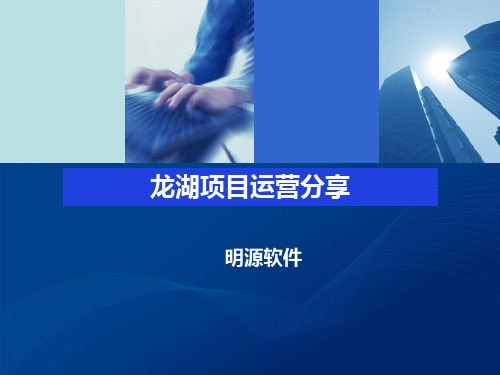 某项目运营课件