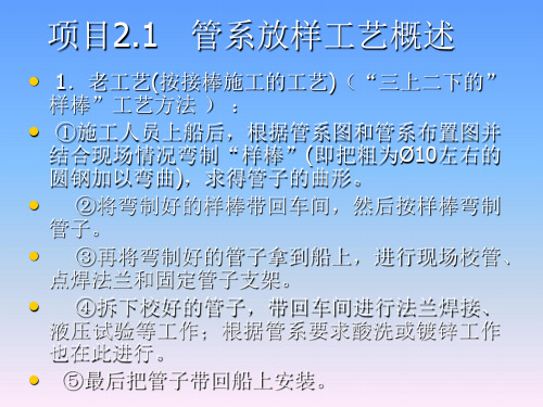 《船舶管系工艺》放样工艺(107P)