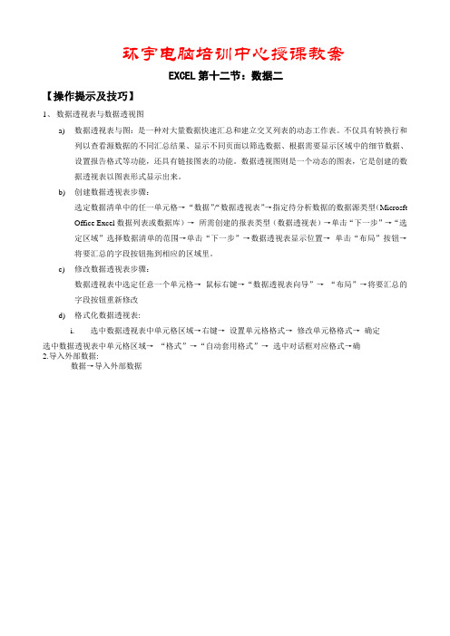 excel操作全解读之12数据二