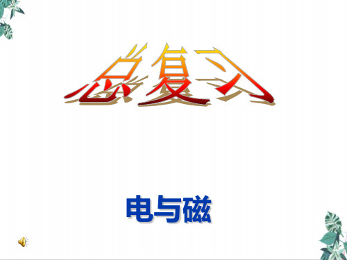 中考物理总复习电和磁公开课PPT(18张)