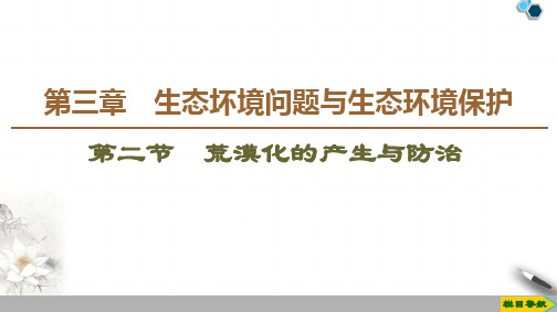 高中新中图版地理选修6 第3章 第2节 荒漠化的产生与防治课件PPT