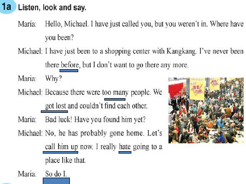 仁爱英语九上unit1topic2sectionA