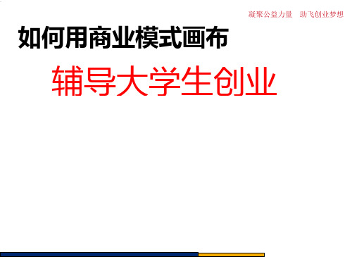 如何用商业模式画布