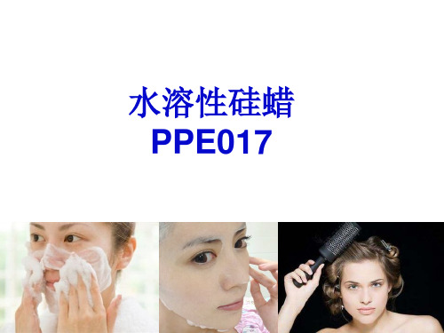 水溶性硅蜡PPE017