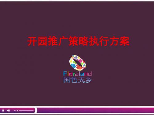 [经典资料]房地产成都某项目开园推广策略执行方案_176P