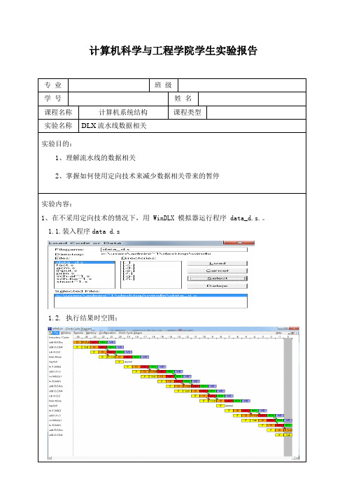 DLX流水线数据相关