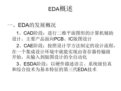EDA概述