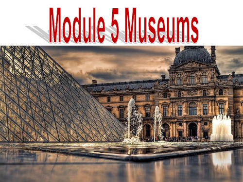 外研英语 九上M5u1课件
