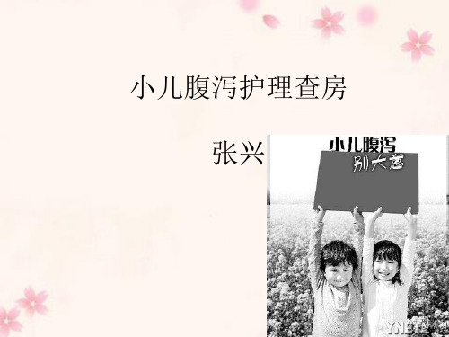 小儿腹泻护理查房[指南]