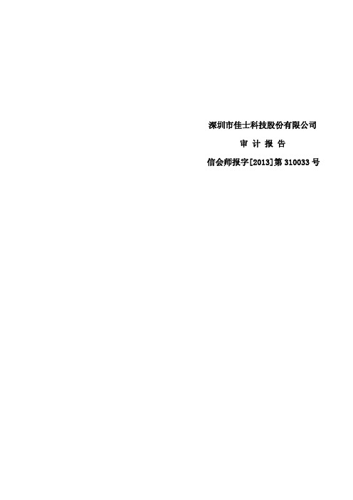 2012年年度审计报告62219709[1]