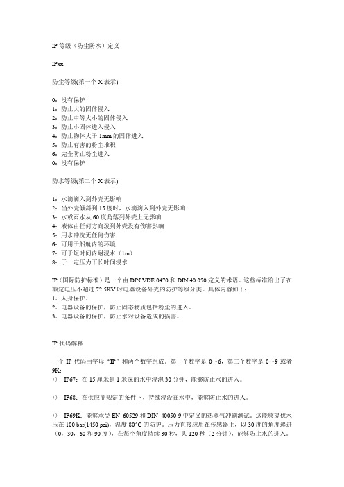 IP等级