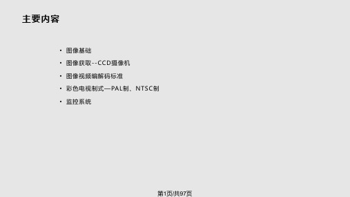 图像视频技术PPT课件