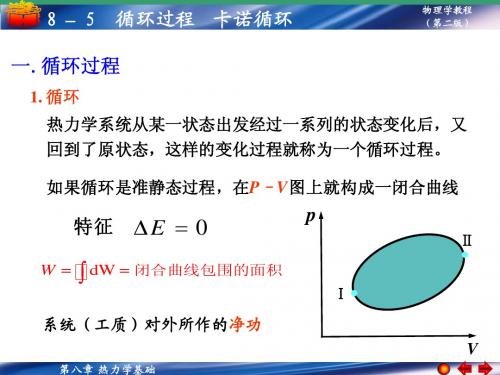 8-5 循环过程 卡诺循环