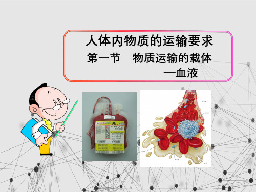 人体内物质运输要求第一节物质运输载体—血液