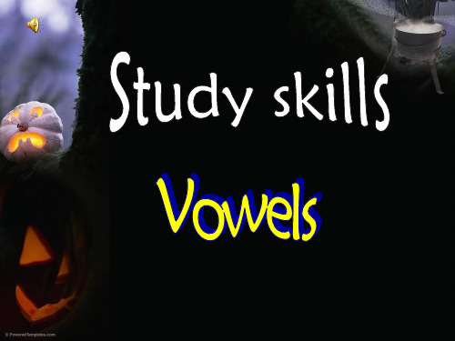 牛津译林版英语七上studyskills上课(31张ppt)
