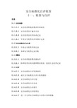 安全标准化自评检查第十一章检查与自评