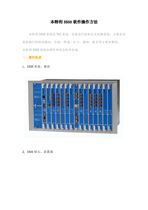 本特利3500模块软件操作方法