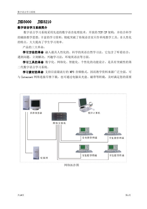 语音室JHD3210方案