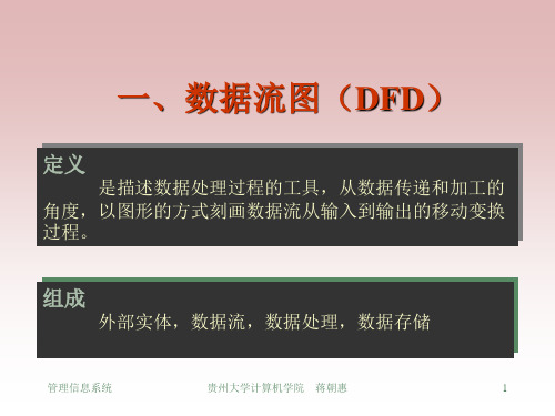 数据流图(DFD)和数据词典(DD)