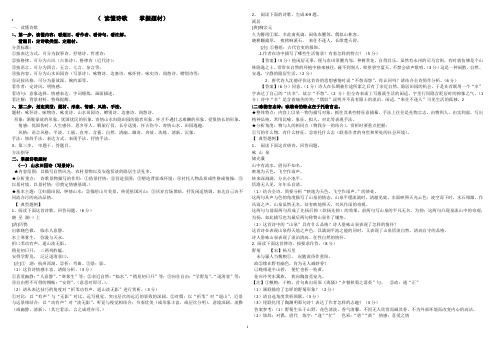 读懂诗歌    掌握题材教师版