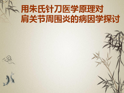 --肩关节周围炎PPT课件