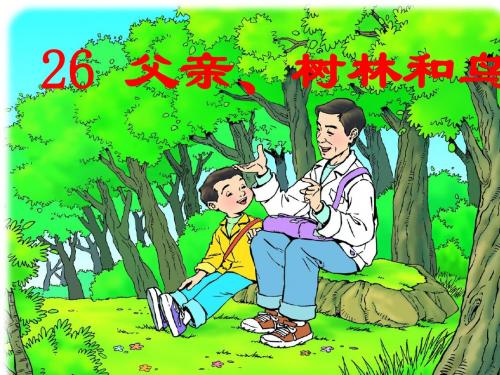 s版语文三年级上册《父亲、树林和鸟》