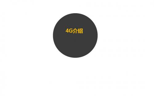 4G介绍
