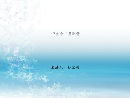 17 空中三角测量