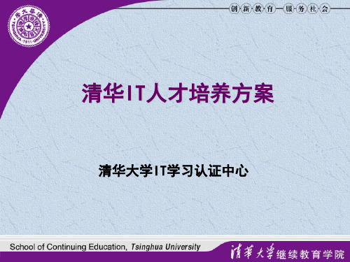 清华IT人才培养新模式