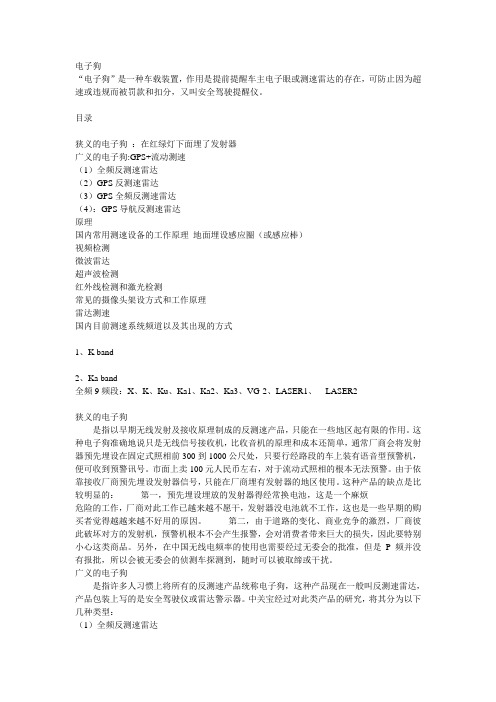 电子狗简介