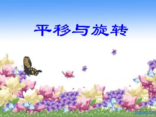 平移与旋转课件